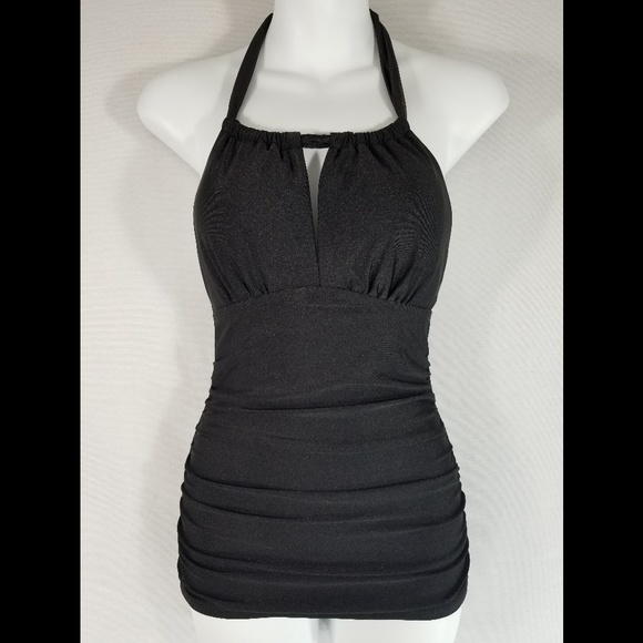 Moontide Other - Moontide Tankini Halter Keyhole Top XS 4